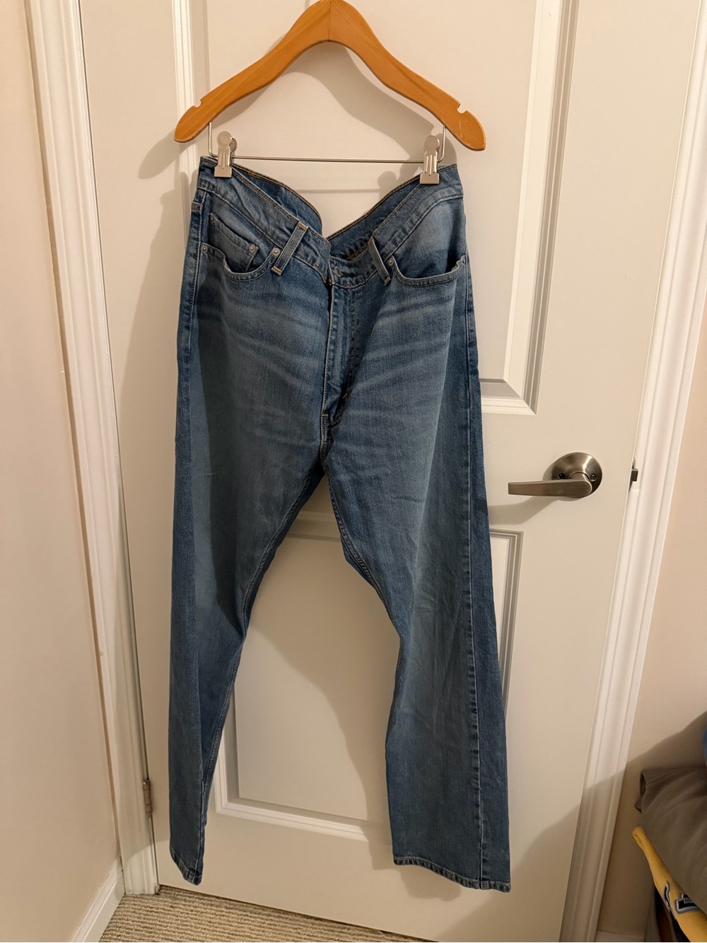 Men's Levi’s Blue Denim Jeans - Classic Straight Fit